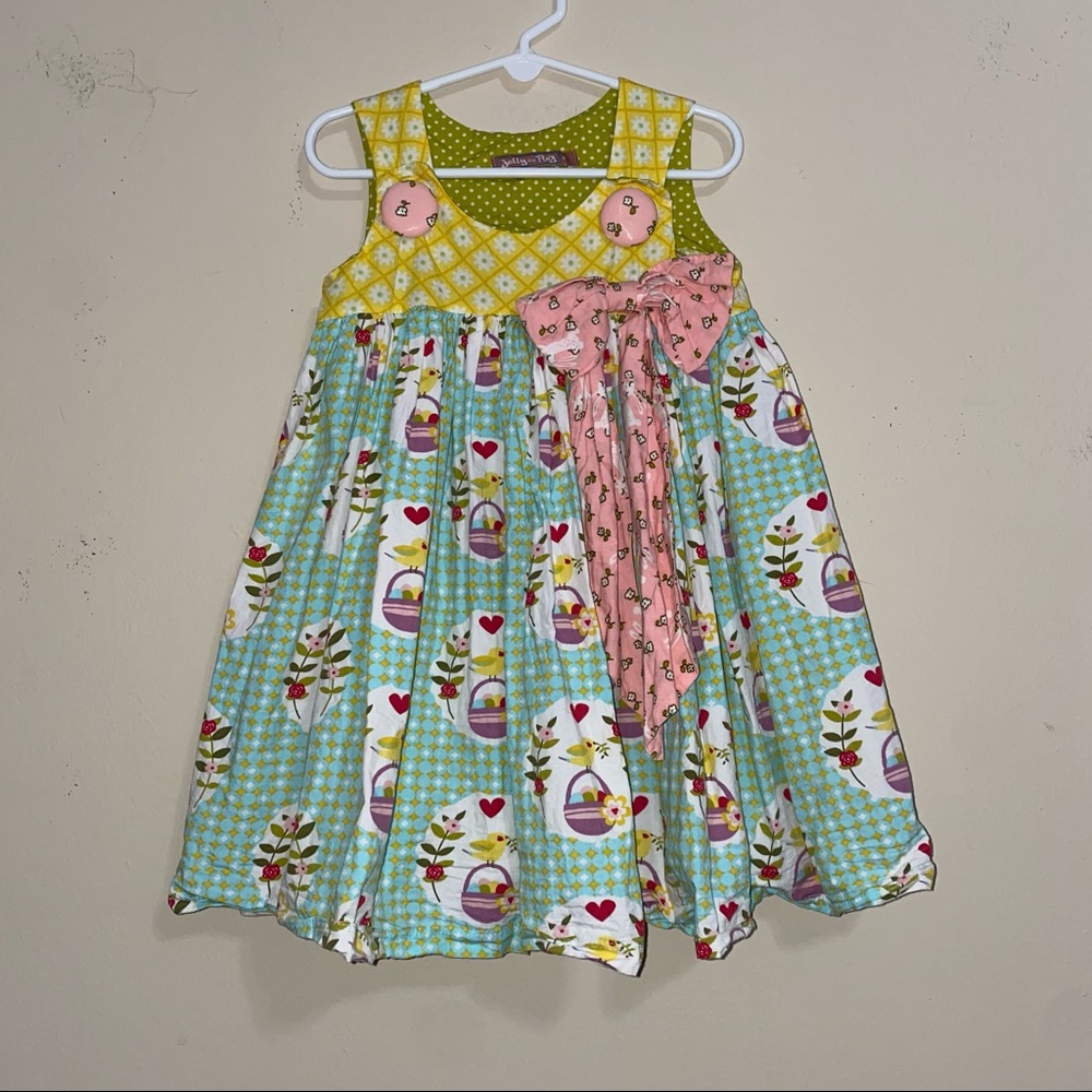 Jelly the Pug Easter Basket Dress